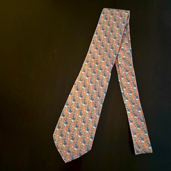 Vineyard Vines Other - Vineyard Vines Mens NWT Santa Seaplane Tie Preppy Holidays Christmas Coastal